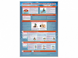 Стенд "Оказание первой помощи на воде" - fgospostavki.ru - Грозный