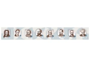 Стенд-лента "Выдающиеся ученые-историки" - fgospostavki.ru - Грозный