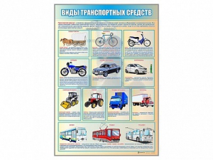 Стенд "Виды транспортных средств" - fgospostavki.ru - Грозный