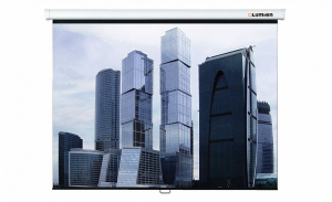 Настенный проекционный экран Lumien Eco Picture (LEP-100105) 160х160 см - fgospostavki.ru - Грозный