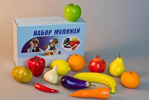 Набор муляжей для рисования (13 штук) - fgospostavki.ru - Грозный