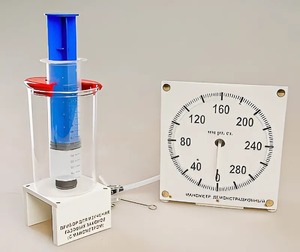 Прибор для изучения газовых законов (с манометром) - fgospostavki.ru - Грозный