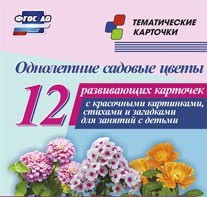Тематические карточки "Однолетние садовые цветы" - fgospostavki.ru - Грозный