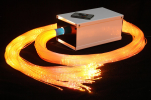 Пучок фибероптических волокон с боковым точечным свечением «Звёздный дождь» 200х2 м в комплекте с источником света - fgospostavki.ru - Грозный