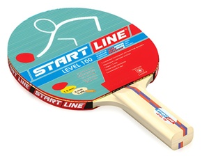 Ракетка для настольного тенниса start line level 100 прямая control - fgospostavki.ru - Грозный