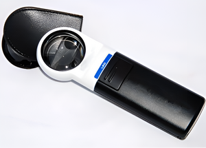 Лупа карманная с подсветкой (10х) - fgospostavki.ru - Грозный