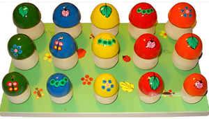 Развивающая игрушка для детей с нарушением слуха "Грибная полянка" - fgospostavki.ru - Грозный