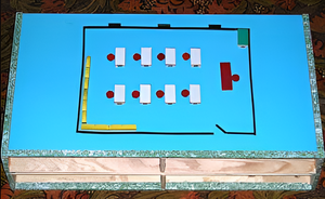 Магнитный набор для реабилитации "Ориентир" (для слепых и слабовидящих детей) - fgospostavki.ru - Грозный
