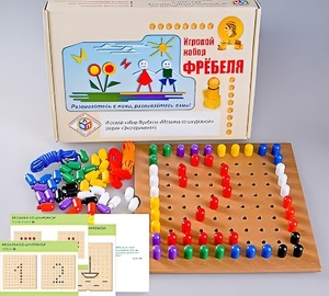 Игровой набор Фребеля "Мозаика со шнуровкой" (серия "Эксперимент") - fgospostavki.ru - Грозный