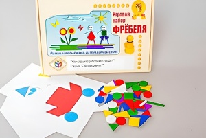 Игровой набор Фребеля "Конструктор плоскостной-1" (Серия "Эксперимент") - fgospostavki.ru - Грозный