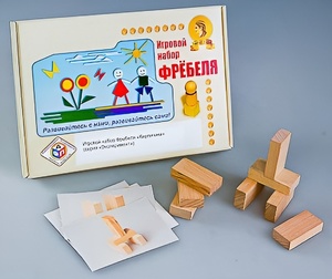 Игровой набор Фребеля "Кирпичики" (серия "Эксперимент") - fgospostavki.ru - Грозный
