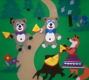 Пособие для слабовидящих детей - Театр-сказка "Два жадных медвежонка" - fgospostavki.ru - Грозный