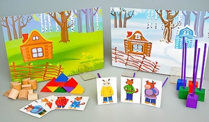 Игровой набор Фребеля "Заюшкина избушка" (серия "Сказочный мир". Выпуск 1) - fgospostavki.ru - Грозный