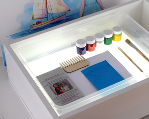 Стол-планшет "Водная фантазия"  (Формат А3) - fgospostavki.ru - Грозный