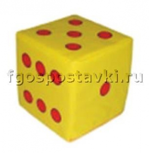 Кубик "Бросайка" с точками - fgospostavki.ru - Грозный