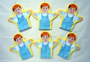 Набор рукавичек "Эмоции (мальчики)" 6 штук - fgospostavki.ru - Грозный