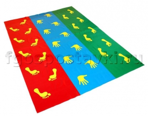 Коврик координационный "Мы идем-4" (1 слойная кожа) - fgospostavki.ru - Грозный