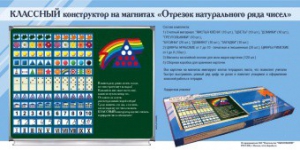 Отрезок натурального ряда чисел. Классный конструктор на магнитах - fgospostavki.ru - Грозный