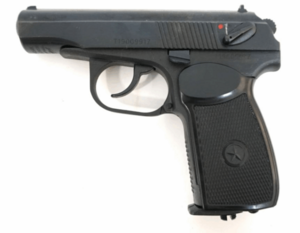 Массогабаритный лазерный макет пистолет Макарова ПМ со встроенным лазерным модулем и аккумуляторной батареей - fgospostavki.ru - Грозный