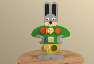 Бизиборд «Серый заинька» - fgospostavki.ru - Грозный