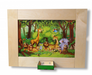 Тактильно-развивающая панель «Мир зверей» - fgospostavki.ru - Грозный