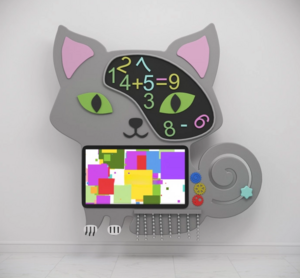 Интерактивный бизиборд с программным логопедическим комплексом и элементами «Кошечка» - fgospostavki.ru - Грозный