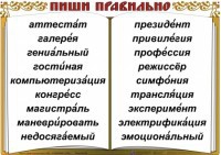 Комплект таблиц "Словарные слова" - fgospostavki.ru - Грозный