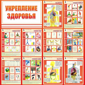 Стенд "Укрепление здоровья" - fgospostavki.ru - Грозный