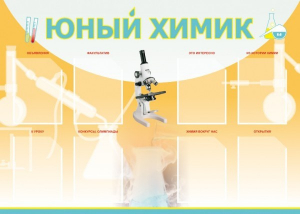 Стенд "Юный химик" Вариант 1 - fgospostavki.ru - Грозный