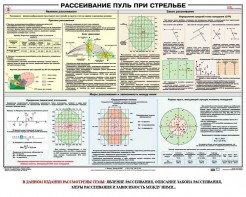 Плакат "Рассеивание пуль при стрельбе" - fgospostavki.ru - Грозный