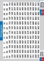 Таблица "Простые числа от 2 до 997" (винил) - fgospostavki.ru - Грозный