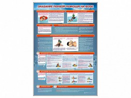 Стенд "Оказание первой помощи на воде" - fgospostavki.ru - Грозный