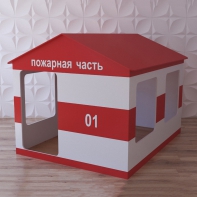Детский игровой домик «Пожарная служба» - fgospostavki.ru - Грозный