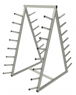 Стойка для бодибаров двусторонняя (32 бодибара) - fgospostavki.ru - Грозный