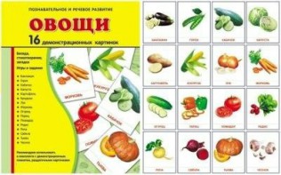 Демонстрационные карточки "Овощи" - fgospostavki.ru - Грозный