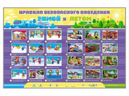 Интерактивный стенд "Правила безопасного поведения Зимой и Летом" - fgospostavki.ru - Грозный