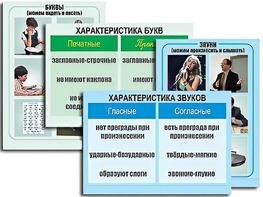 Модель-аппликация "Ступени к грамоте. Звуки и буквы русского языка" (ламинированная) - fgospostavki.ru - Грозный