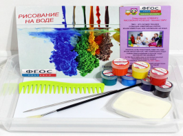 Набор для рисования "Эбру-Семерка" - fgospostavki.ru - Грозный