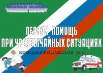 Комплект плакатов "Первая помощь при чрезвычайных ситуациях" - fgospostavki.ru - Грозный