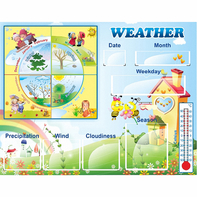 Стенд "Погода со вставками" на английском языке - fgospostavki.ru - Грозный