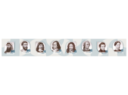 Стенд-лента "Выдающиеся деятели математики" - fgospostavki.ru - Грозный