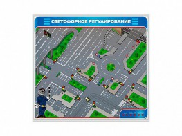 Электрифицированный магнитно-маркерный стенд "Светофорное регулирование" - fgospostavki.ru - Грозный
