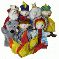 Набор перчаточных кукол "Иван-царевич и серый волк" - fgospostavki.ru - Грозный