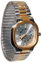 Часы со шрифтом Брайля мужские золото-серебро - fgospostavki.ru - Грозный