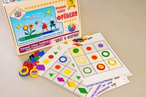 Игровой набор Фребеля "Цвет и форма" (серия "Эксперимент") - fgospostavki.ru - Грозный