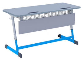 Парта NOMAD двухместная регулируемая по высоте - fgospostavki.ru - Грозный