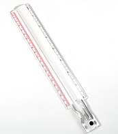 Полусферическая линейка-лупа с фиксирующей линией - fgospostavki.ru - Грозный