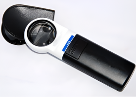 Лупа карманная с подсветкой (10х) - fgospostavki.ru - Грозный