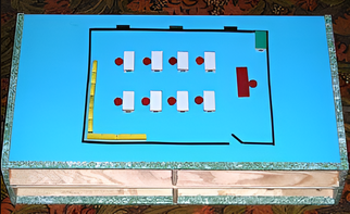 Магнитный набор для реабилитации "Ориентир" (для слепых и слабовидящих детей) - fgospostavki.ru - Грозный