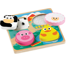 Тактильные пазлы "Ферма" - fgospostavki.ru - Грозный